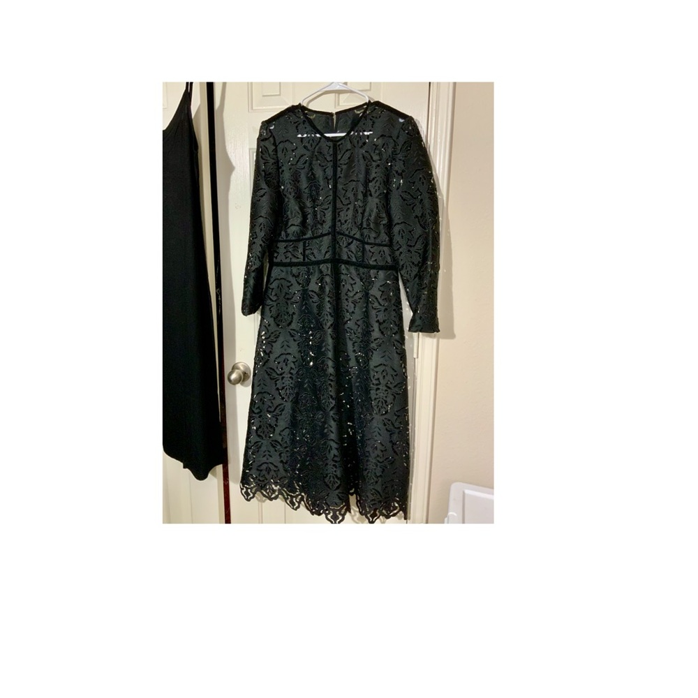 L.K.Bennett Elouise  Black Lace Dress.